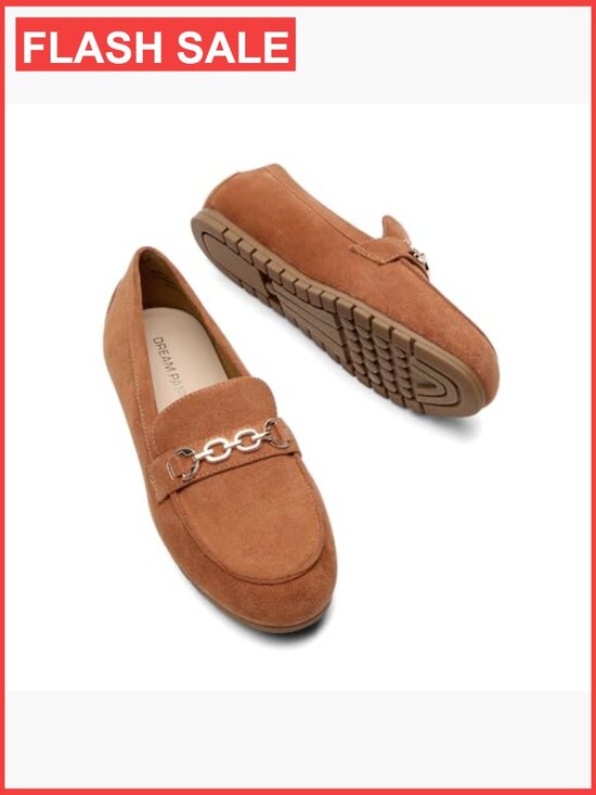 Xucatan Women Women\'s Slip On Loafers Casual Comfortable Walking Shoes Flat Lightweight Work
